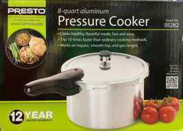 Presto 8 Qt. Aluminum Pressure Cooker