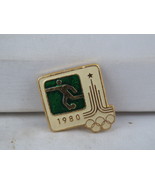 Vintage Summer Olympic Pin - Moscow 1980 Soccer Event - Stamped Pin - $15.00