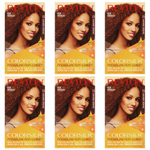 Pack of (6) New Revlon Colorsilk Moisture Rich Hair Color, Golden Brown No. 73, - $26.34