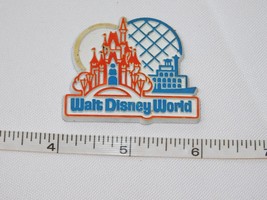 Walt Disney World Castle  1 7/8" x 1 5/8" fridge magnet refrigerator Pre-owned - $10.29