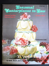 1984 Seasonal Centerpieces to Sew Book by Anne White - Centerpieces Proj... - $12.99
