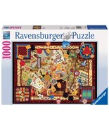 Vintage Games 1000 Pc Puzzle By Revensburger, Free Expedited Shipping! - $28.04