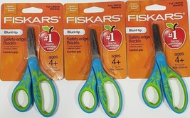 Fiskar's School Scissors 5 Blade, Blunt Tip, Pack of 12 (194160
