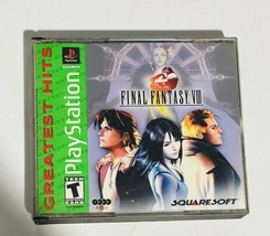 Final Fantasy VIII 8 PS1 Tested Disk 1,3,4 manual and case, no disk 2 - $18.80