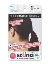 Scunci by Conair Color Match Multi-Strand Spandex Ponytailer For Brown Hair - $4.94