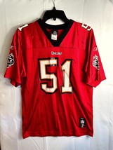 Reebok NFL Tampa Bay Buccaneers #51 Barrett Ruud Jersey Shirt Mens Red S... - $32.88