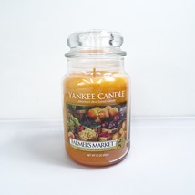 New Yankee Candle Farmers Market 22 ounces Large Jar Retired Scent - $56.95