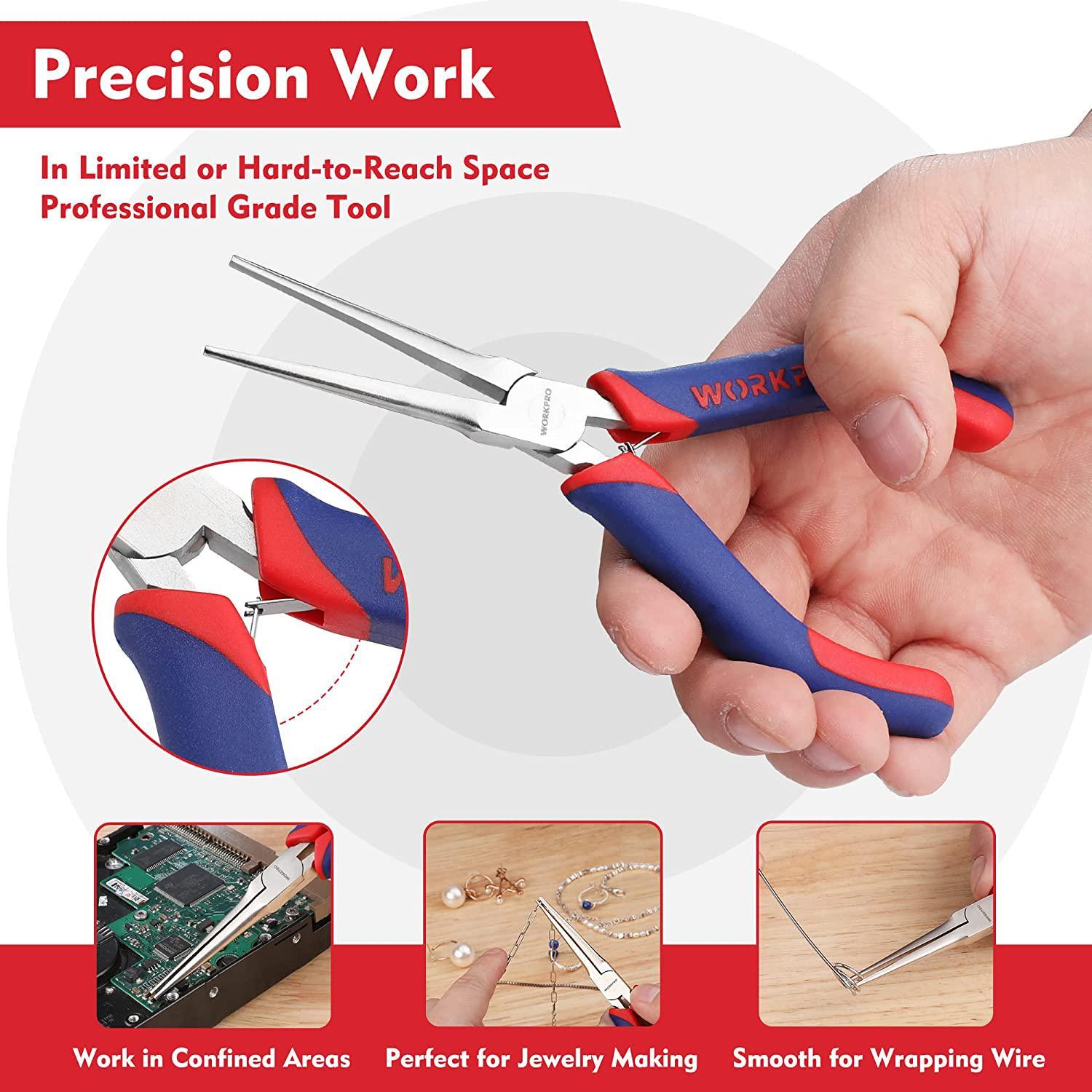 WORKPRO 33PCS Precision Repair Tool Set Screwdrivers Craft Utility Knife  Tweezer