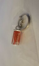 Vintage  3D Coca Cola Can Keychain Soda Can Nos in package  - $3.96