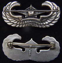 WWII Glider Assault Combat Badge Sterling Pin back         - $39.00