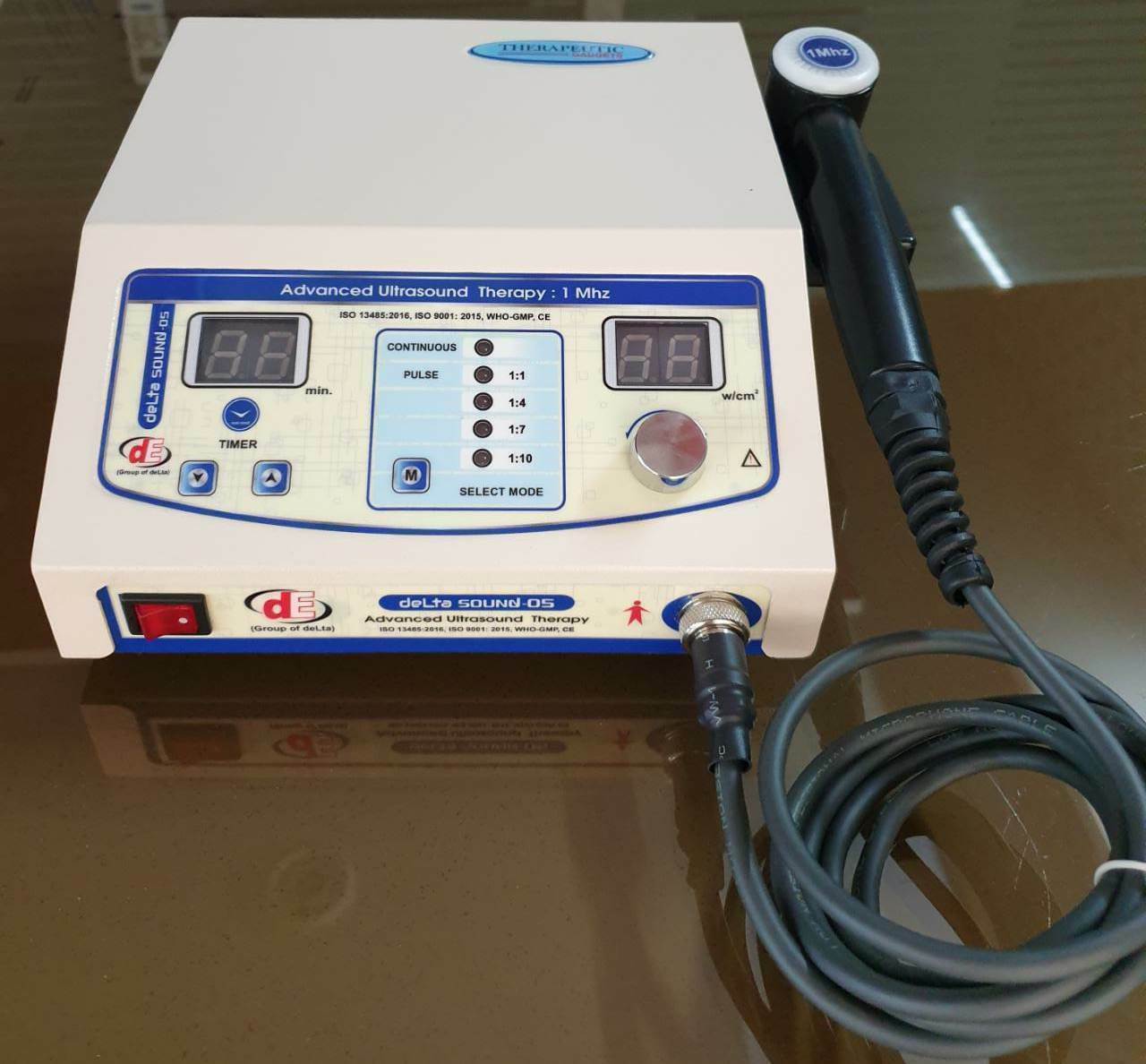 Ultrasound Pain Relief Physical Therapy Machine Electrotherapy