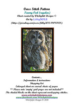 Tawny Owl ~~ Cross Stitch Pattern - $15.80