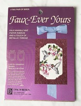 Designs For The Needle Pair of Birds Faux-Ever Yours Counted Cross Stitch Kit - $9.45