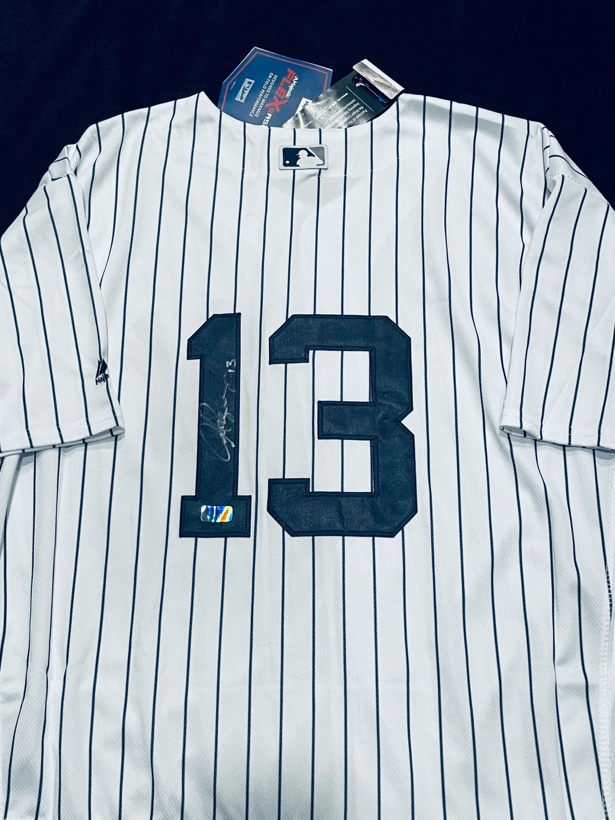 Alex Rodriguez Signed New York Yankees Baseball Jersey COA - Jerseys