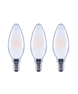 (3) ECOSMART B11 Candelabra Light Bulbs LED Dimmable 500L Bright White 2... - $4.99