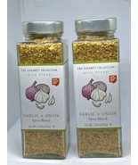 Lot of 2 The Gourmet Collection Spice Blends GARLIC AND ONION  (7.05oz) - $37.99