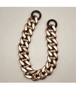 Acrylic chunky chain link strap for bag embellishment | Rose Gold links ... - $16.00