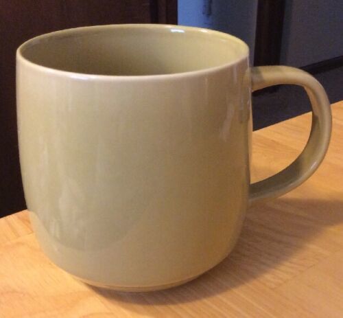 Fancy A Coffee Mug, EUC, Large Sized The Old Pottery Company Orange Tea Cup