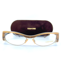 Tom Ford TF5076 U61 Brown Oval Full Rim Plastic Eyeglasses Frame 51-16 1... - $39.13