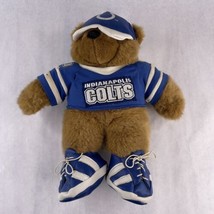 Indianapolis Colts ￼Vintage NFL Good Stuff Bear Plush Stuffed Animal w/ Tags - $12.16