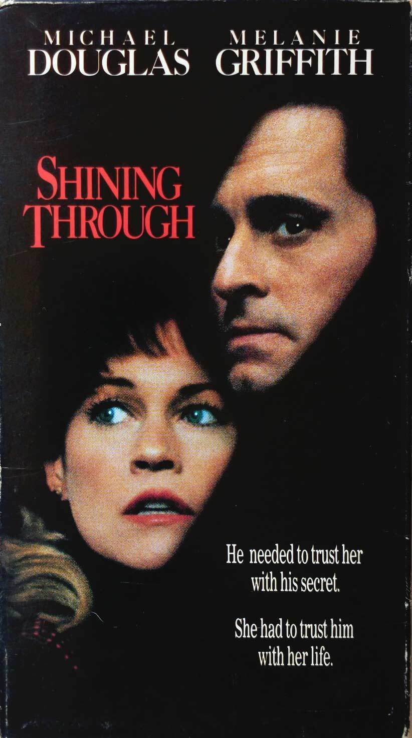 Shining Through [VHS 1995] 1992 Michael Douglas, Melanie Griffith - VHS ...