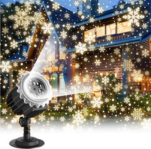 Christmas Projector Lights Outdoor, Led Snowflake Projector Lights - $31.98