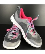 Fila Womens Size 7 Gray Pink Blue Rainbow Run Walk Athletic Shoe EVA Sole - $34.99