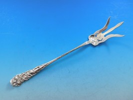 Raphael by Alvin Sterling Silver Lettuce Serving Fork Pierced 8 7/8" Vintage - $800.91