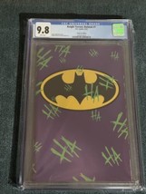 KNIGHT TERRORS Batman # 1 CGC 9.8 Purple Foil Green HaHa! Variant Cover ... - $148.49