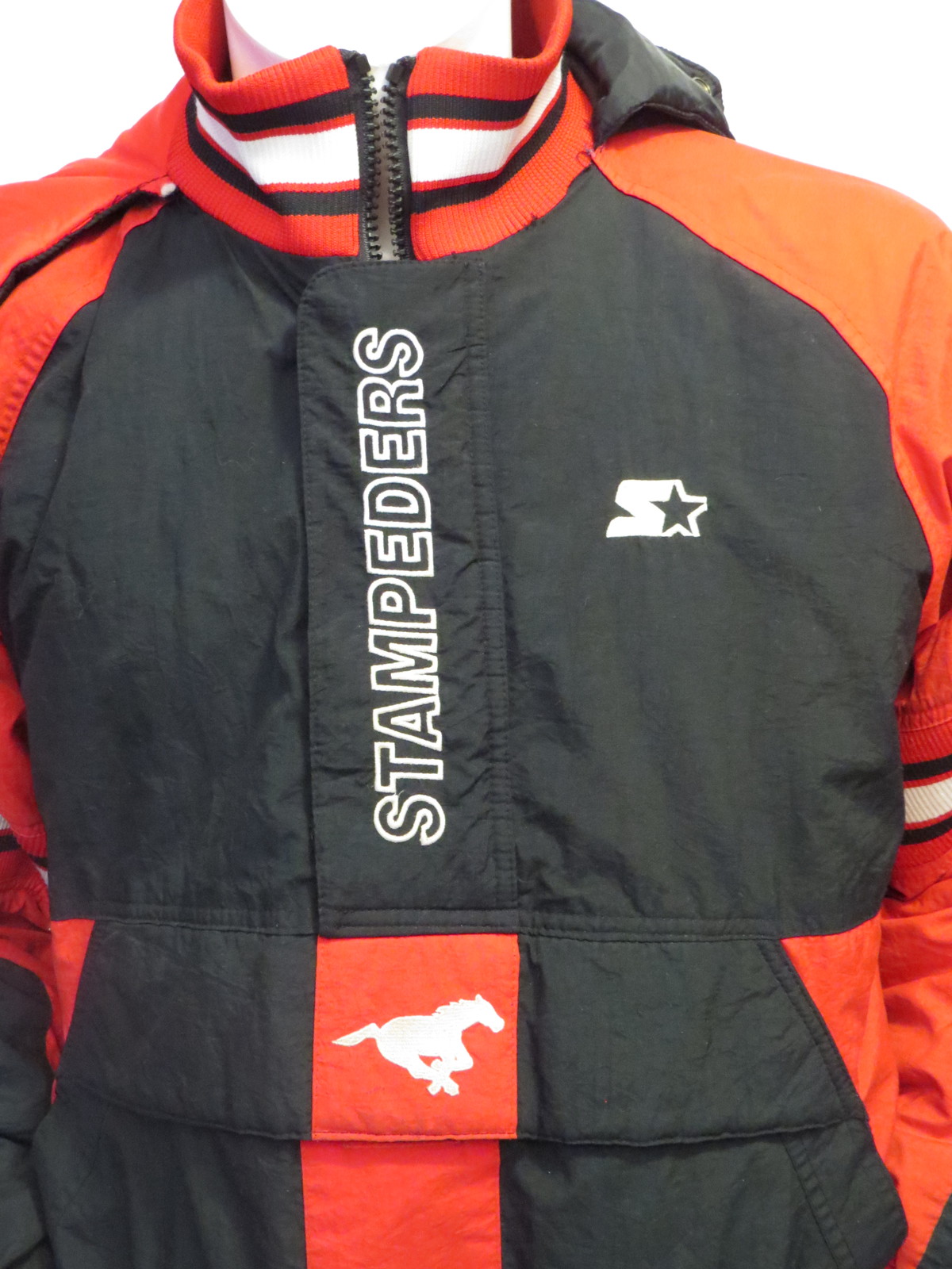 Calgary Stampeders CFL Vintage Starter Windbreaker Jacket