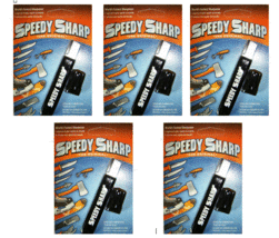 The Original Speedy Sharp Carbide Sharpener, Knife Sharpener, yellow