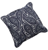 Chaps Home Allistair Set Of 2 Pillows Size: 20 X 20" New Ship Free Paisley Navy - $169.99
