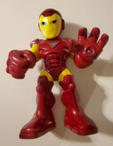 Hasbro Marvel Super Hero Squad Talking Light Up 10&quot; Iron Man Action Figu... - $19.35