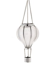 Solar Light Hot Air Balloon Design Hanging Lantern Whimsical Garden Decor