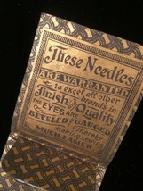 Vintage RARE Sharp & Son nickel plated3/9 sharps needle pack image 4