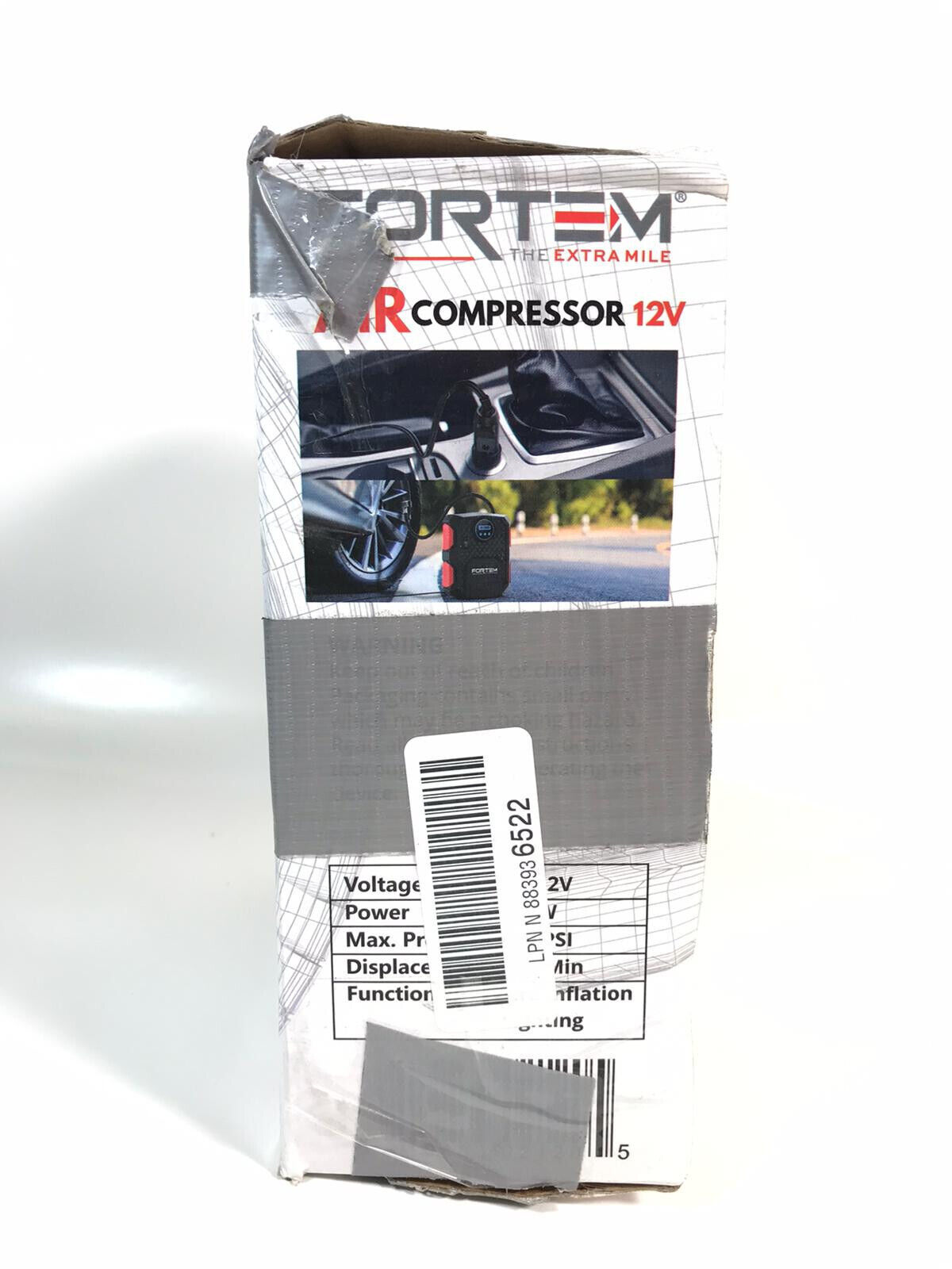 FORTEM Tire Inflator Portable Air Compressor 150 PSI Air Compressors