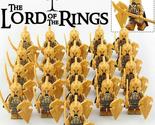 LOTR The Hobbit Noldor Elf Warrior Elves Army set 21 Minifigure Block Toys Gift - $25.55