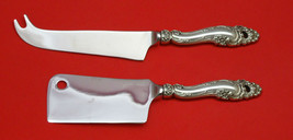 Decor by Gorham Sterling Silver Cheese Server Serving Set 2pc HHWS Custom Made - $123.85