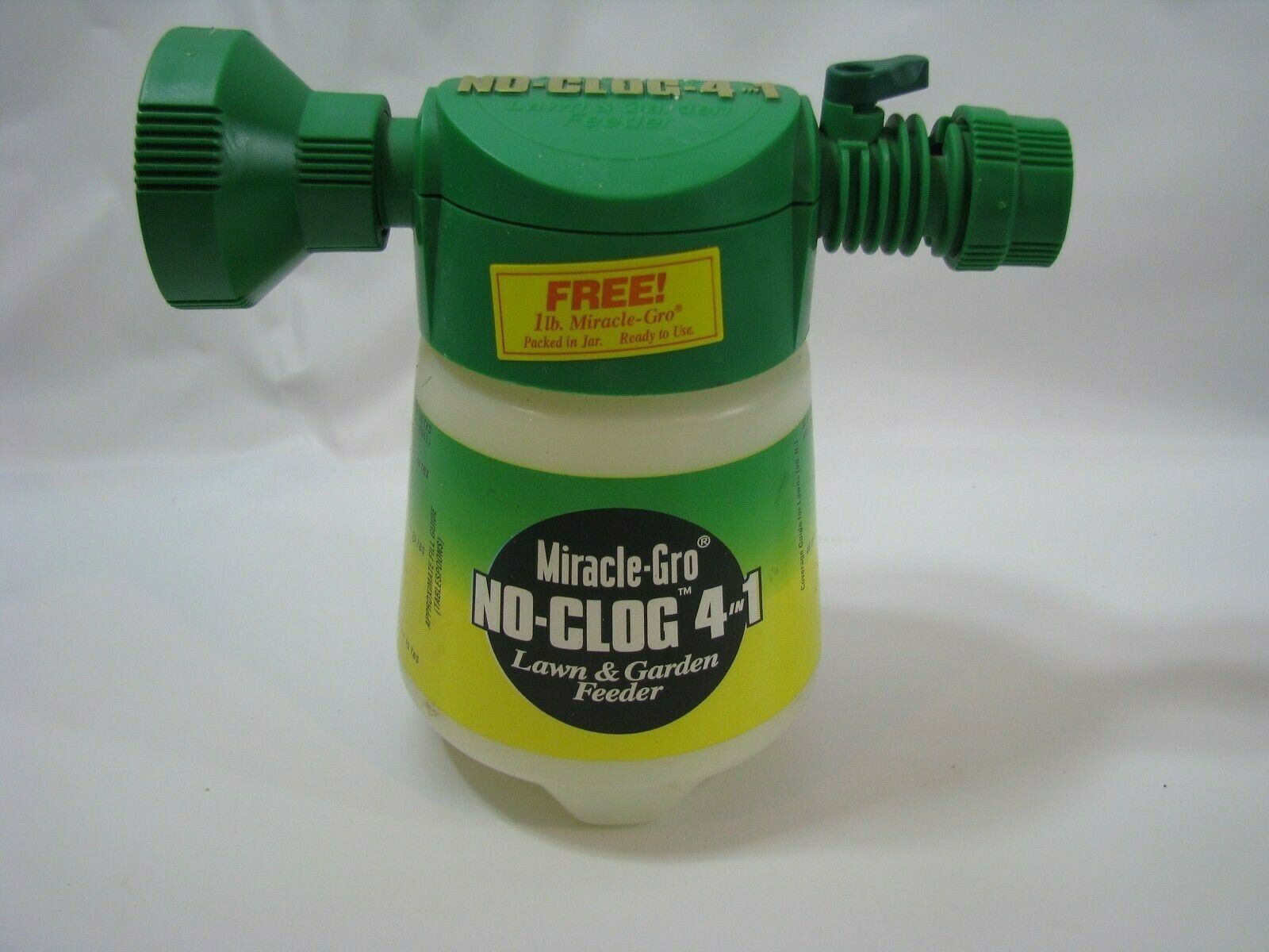 Vintage MiracleGro NoClog 4 in 1 Garden & Lawn Feeder Sprayer Hose