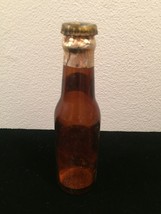 Vintage Blatz Beer 4 1/2" souvenir glass bottle with original foil and label image 2