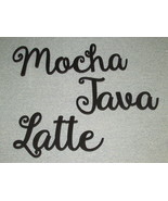 Coffee Wall Words, Mocha Latte Java Art Decor - $26.95