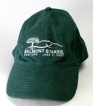 2007 139th Belmont Stakes Hat Green Cap L/XL Horse Racing Memorabilia Nu... - $15.00