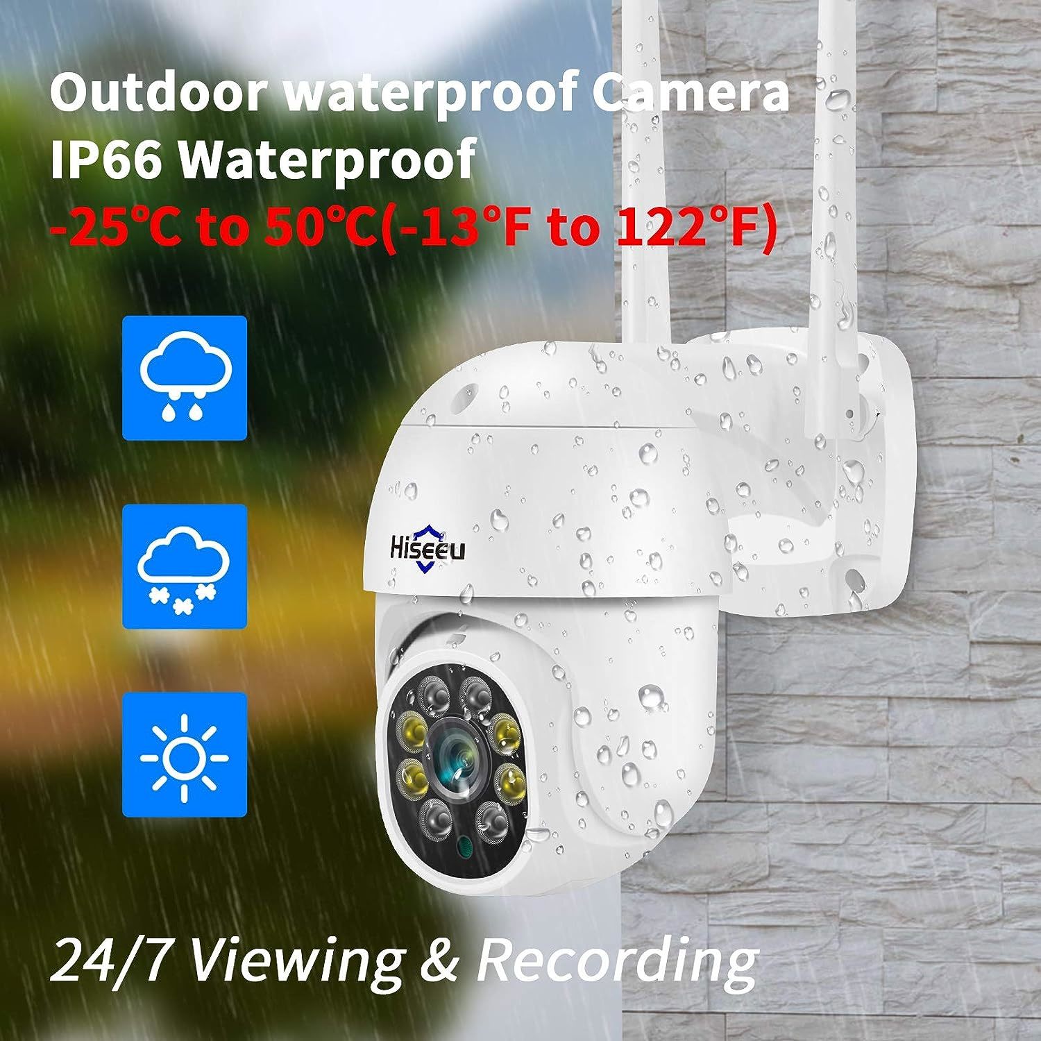  wansview 2K Security Cameras Wireless Outdoor-2.4G
