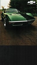 1971 Chevrolet Corvette Stingray Sales Brochure SEXY NOSTALGIC - $22.24