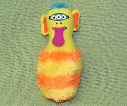 Melissa Doug Monster Bowling Plush Pin Orange Yellow Replacement Stuffed Animal - $4.50