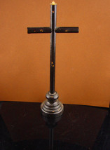 BGCOPPER Savior Jesus Cross - Carved from Natural Wood