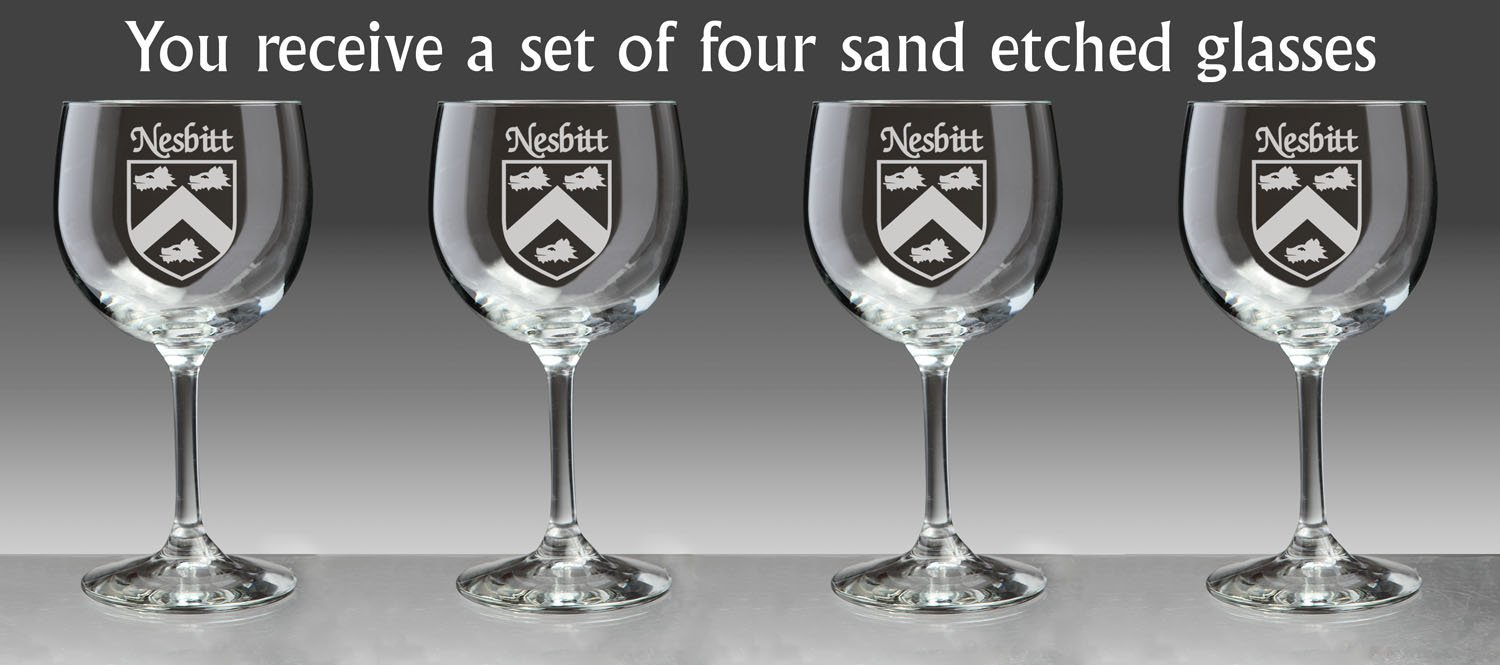 The Irish Set - 4 Different Pint Glasses - Set of 4 (Sand Etched)