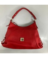 Dooney &amp; Bourke Red Pebbled Leather Shoulder Bag - $151.41