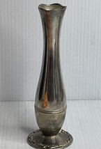 Vintage International Silver Company Silver Plated Bud Vase holder  7" Scalloped - $13.81