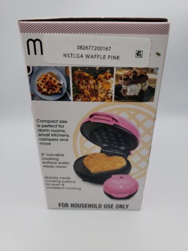  Nostalgia MyMini Limited edition Holiday Christmas personal waffle  maker Santa, Snowflake, Reindeer (Santa)